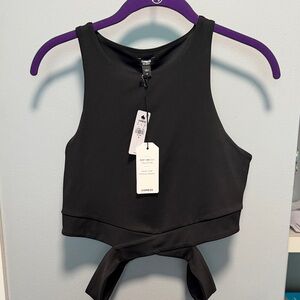 Express body con crop top NWT